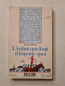 L'enfant qui disait n'importe quoi