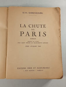 La Chute de Paris 1942