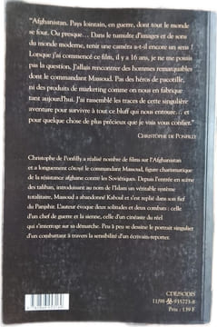Massoud l'Afghan. Christophe de Ponfilly