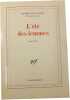 L'&eacute;t&eacute; des femmes. Daniel Boulanger