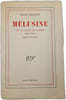 M&eacute;lusine ou la robe de saphir. Franz Hellens