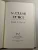 Nuclear Ethics. Jr. JOSEPH S. NYE