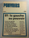 Pouvoirs n&deg;20 (1982) 81 : la gauche au pouvoir. 