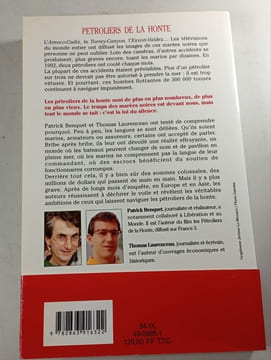 Petroliers de la honte : La loi du silence. Patrick Benquet / Thomas Laurenceau