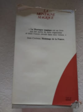 La Montagne Magique. Thomas Mann