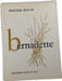 Bernadette. MARCELLE AUCLAIR