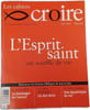 Les Cahiers croire n&deg;281 L'Esprit. saint un souffle de vie. 