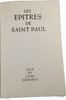 Les &eacute;p&icirc;tres de Saint Paul. 