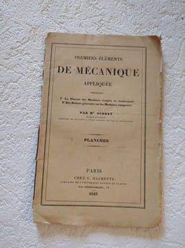 Premiers éléments de mécanique appliquée. H. Sonnet