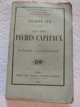 Les sept péchés capitaux. Eugène Sue