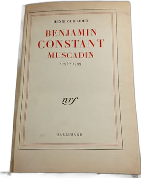 Benjamin Constant Muscadin 1795-1799. Henri Guillemin