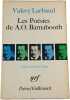 Les Po&eacute;sies de A.O. Barnabooth. VaLery Larbaud