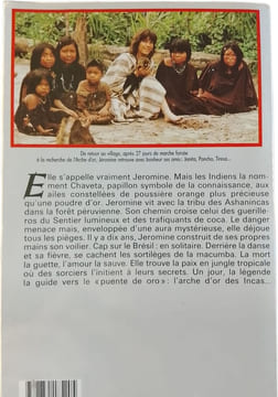 Chaveta l'arche d'or des Incas. Jeromine Pasteur