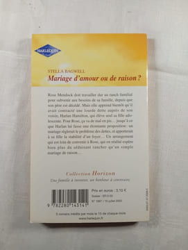 Mariage d'amour ou de raison. Stella Bagwell