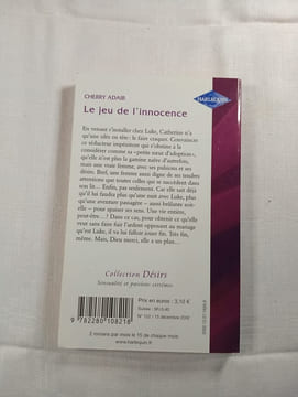 Le jeu de l'innocence. CHERRY ADAIR
