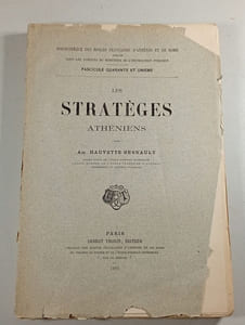 Les Stratèges Athéniens