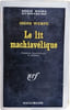Le lit machiav&eacute;lique. Irene Wempe