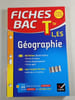 Fiches BAC T L ES G&eacute;ographie. 