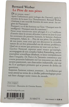Le Père de nos pères. Bernard Werber