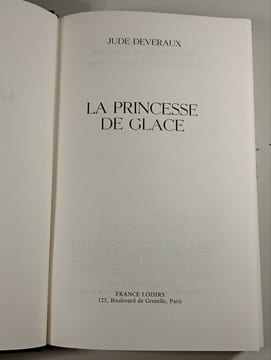 La Princesse de Glace. Jude Deveraux