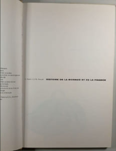 Histoire de la monnaie et de la finance