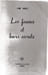 Les fauves et leurs secrets. JIM FREY