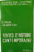 Regards sur l'histoire textes d'histoire contemporaine. C. Fohlen J.R. Suratteau