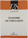 &Eacute;conomie de l'&eacute;ducation. Jean-Jacques Paul