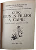 Cinq jeunes filles &agrave; Capri. Georges G.-Toudouze