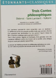 Trois Contes philosophiques
