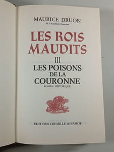 Les Rois Maudits III Les Poisons de la Couronne