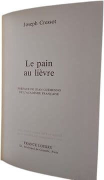 Le pain au lièvre. Joseph Cressot
