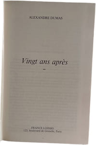 Vingt ans après