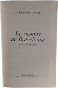 Le vicomte de Bragelonne ou dix ans plus tard