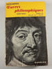 Œuvres philosophiques. DESCARTES
