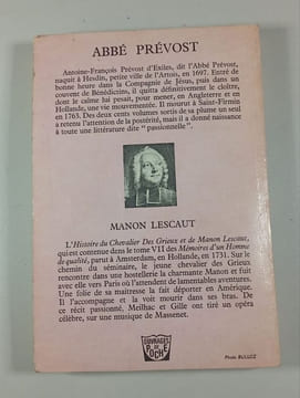 Manon Lescaut. Abbé Prévost