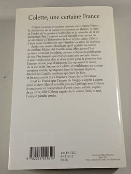 Colette une certaine France. Michel del Castillo