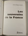 Les souverains de la France. Jean-Philippe Guinle