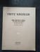 Livre-Fritz Kreisler:The Devil's Trill (Le Trille du Diable) for Violin and Piano. Giuseppi Tartini