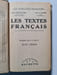 Les textes fran&ccedil;ais XVIIIsiecle. J.R. Chevallier et P. Audiat