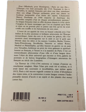 Quand l'Europe parlait français. Marc Fumaroli