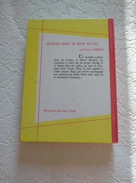 Jacques Rogy se jette au feu. PIERRE LAMBLIN