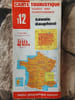 Carte touristique Savoie Dauphin&eacute;. 