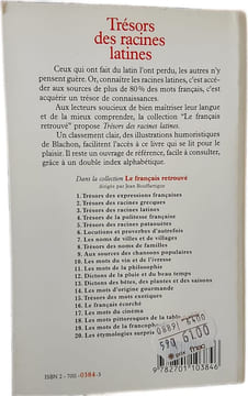 Trésors des racines latines. Jean Bouffartigue Anne-Marie Delrieu