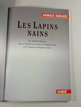 Les lapins nains. Fritz Dietrich Altmann