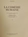 La Com&eacute;die humaine. Balzac