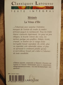 La Vénus d'Ille. Mérimée