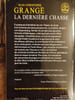 La derni&egrave;re chasse. Jean-Christophe Grange