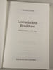 Les variations Bradshaw. Rachel Cusk