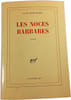 Les noces barbares. YANN QUEFF&Eacute;LEC